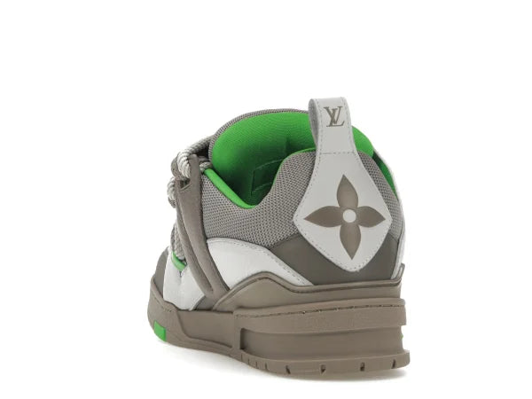 LV SKATE TRAINER GREY GREEN