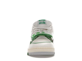 LV TRAINER STRIPE WHITE GREEN