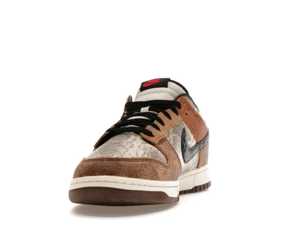 SB DNK LOW BROWN SNAKESKIN