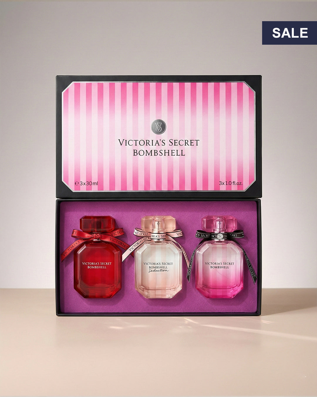 Victoria’s Secret Perfume Combo | 3-Piece Fragrance Gift Set (30ml x 3)