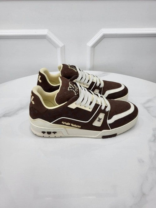 LV Trainer Sneaker - Mocha Brown