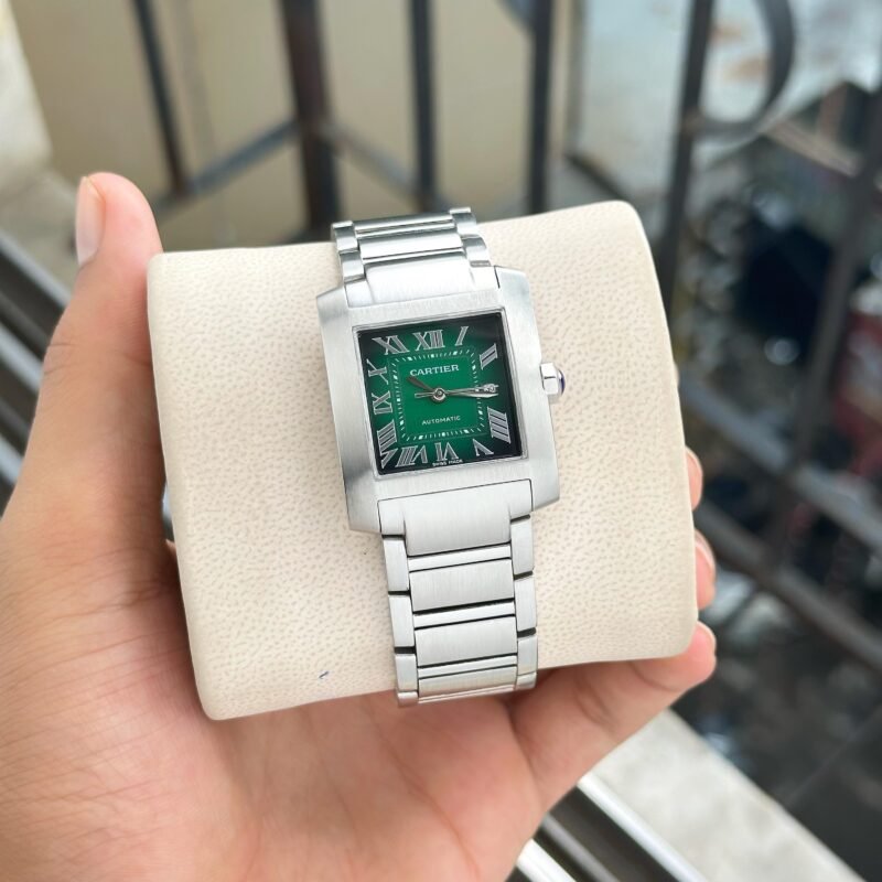 Cartier tank Francaise silver