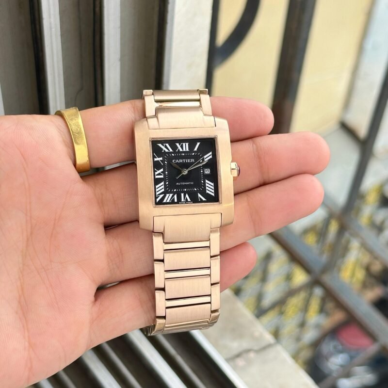 Cartier  Tank Francaise Rose gold