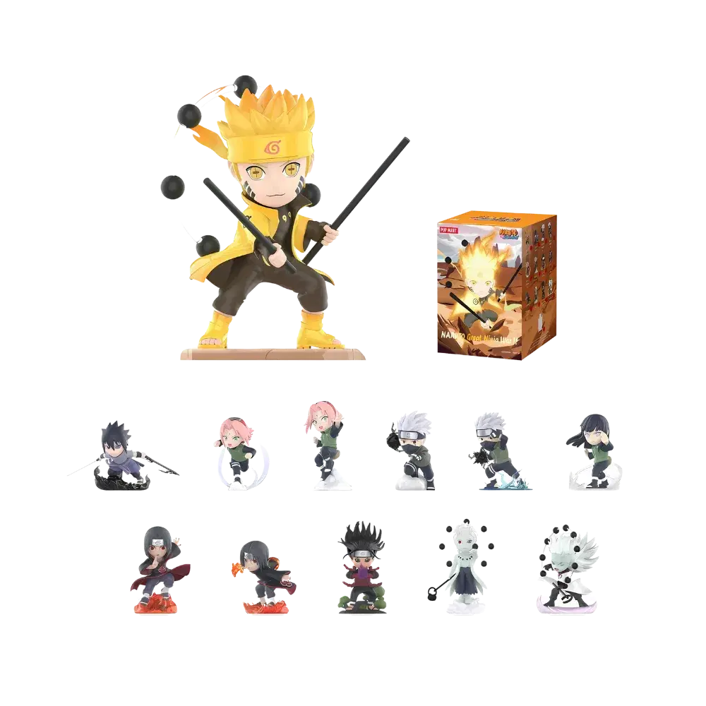 Pop Mart Naruto Ninkai Taisen Series Figure Single Blind Box