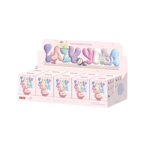 Pop Mart Labubu The Monsters Lazy Yoga Series Figures Sealed Case (10 Blind Boxes)