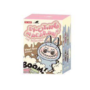 Pop Mart Labubu The Monsters Tasty Macarons Vinyl Face Sealed Case (6 Blind Boxes)