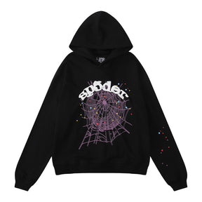 Sp5der Hoodie & Jogger Set – Black Streetwear Tracksuit