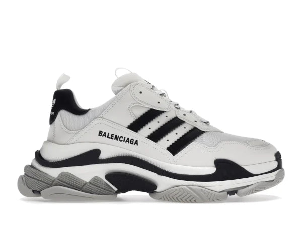 BALENCIAGAA X ADIDAS TRIPLE S BLACK/WHITE