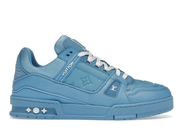 LV TRAINER BLUE EMBOSSED MONOGRAM