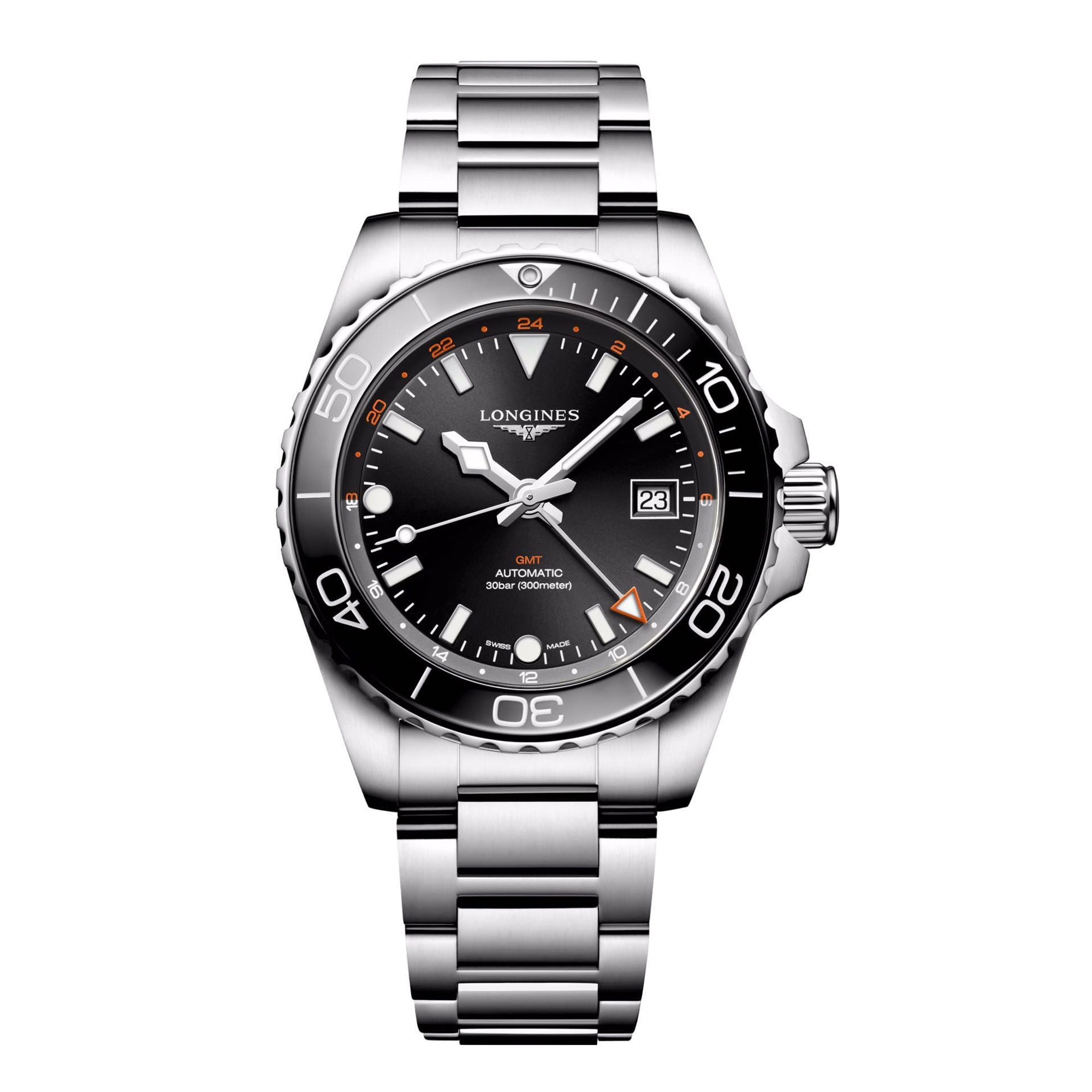 Longines HydroConquest GMT – UA Grade | Automatic Diver Watch