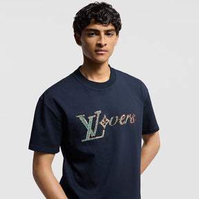 LV Vers Embellished Short-Sleeved T-Shirt